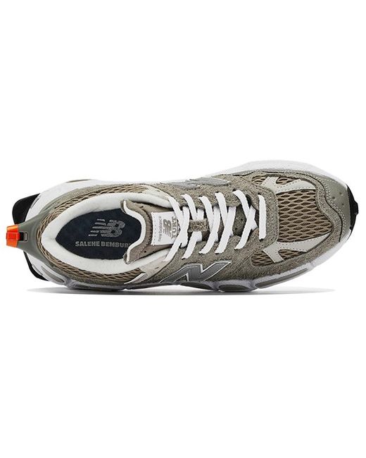 New Balance White Salehe Bembury X 574 Yurt 'Shark Skin' for men