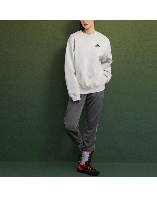Adidas Gray Training Casual Sports Long Pants for men