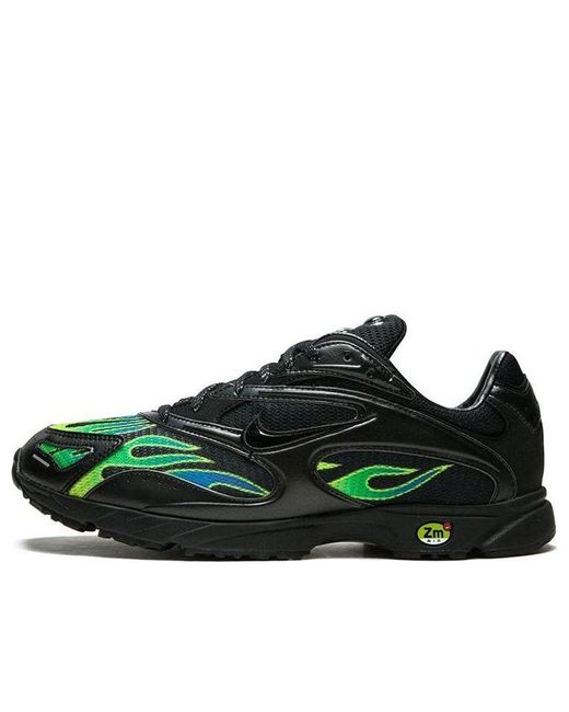 Nike Green X Supreme Zoom Streak Spectrum Plus for men