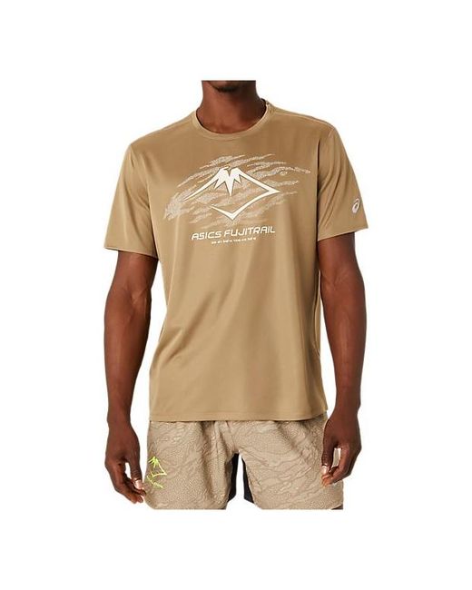 Asics Natural Fujitrail Running T-Shirt for men