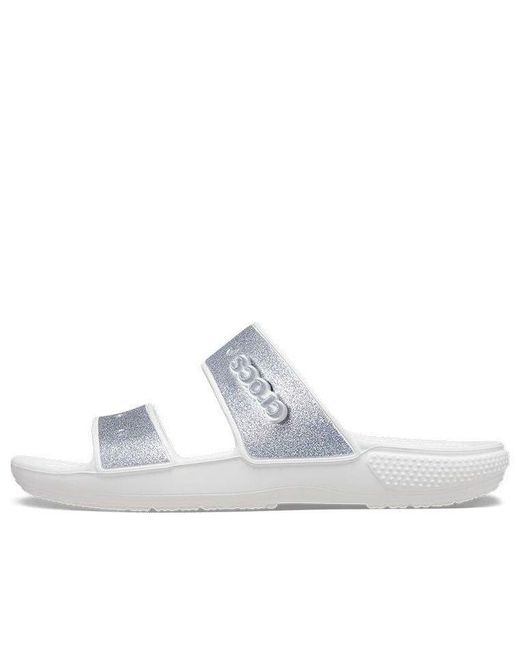 CROCSTM White Classic Casual Fashion Slippers for men