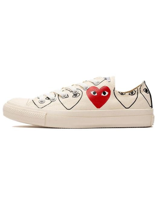 Converse Pink Cdg X Chuck Taylor All Starmulti-Heart for men