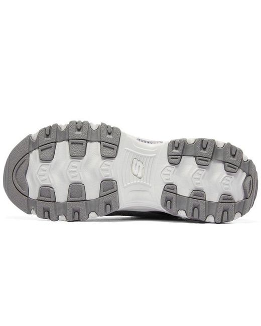 Skechers White (Wmns) D'Lites 1.0