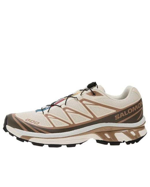 Salomon White Xt-6 'Almond Milk Portabella' for men