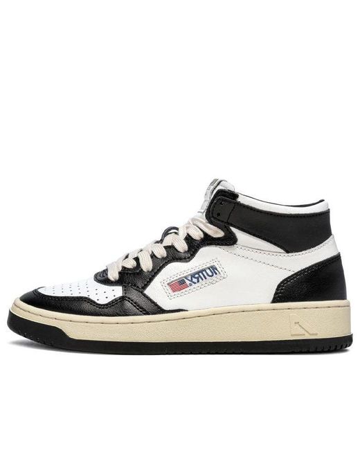 Autry Black (Wmns) Medalist Mid Bicolor