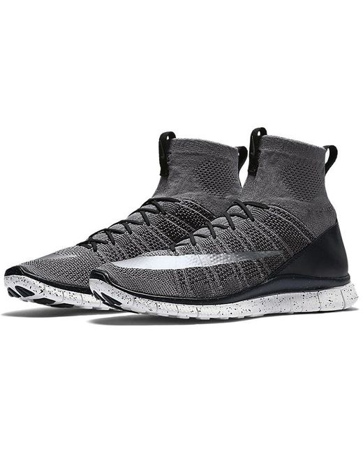 Nike Black Free Flyknit Mercurial for men