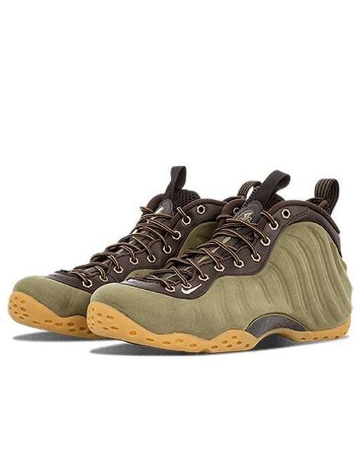 Nike Brown Air Foamposite One Prm for men