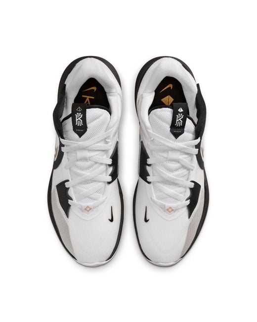 Nike Black Kyrie Low 5 Ep Metallic' for men