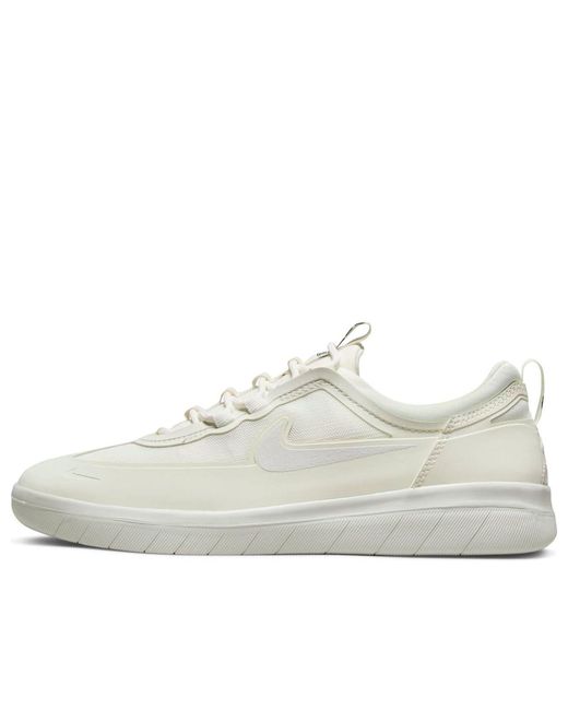 Nike White Nyjah Free 2 Sb 'Triple' for men