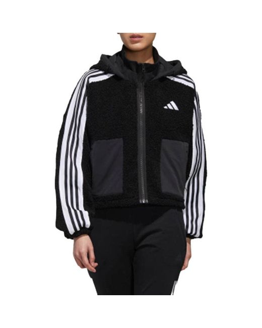 Adidas Black (Wmns) Urban Boa Short Knitted Jacket