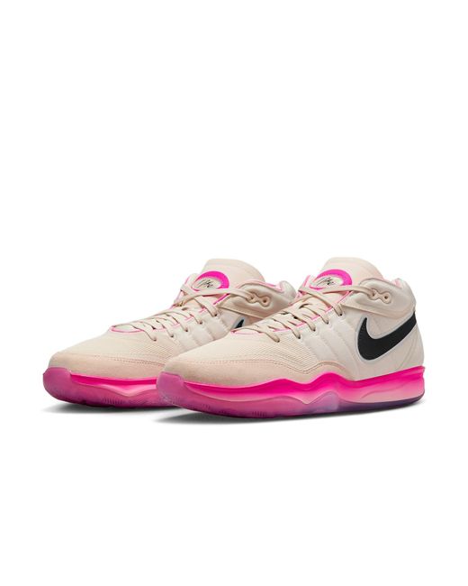 Nike Pink Air Zoom Gt Hustle 2 Community Of Hoops 'Guava Ice Hyper Fierce' for men