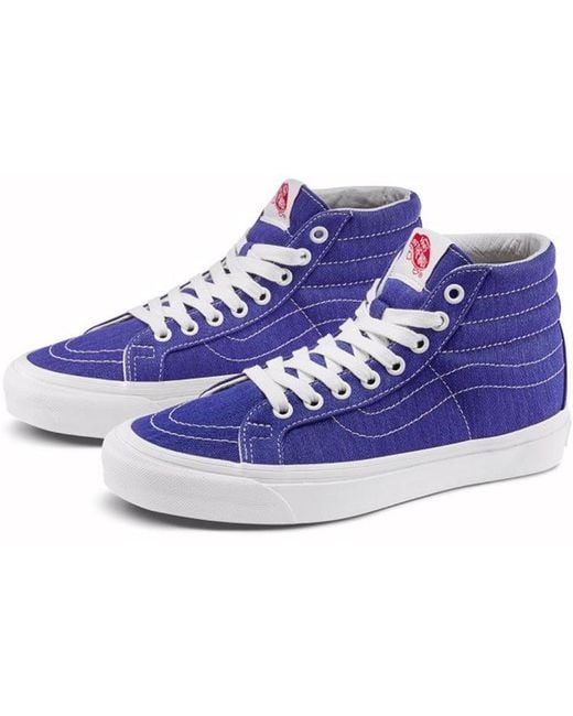 Vans Blue Og Sk8-Hi Lx Denim for men