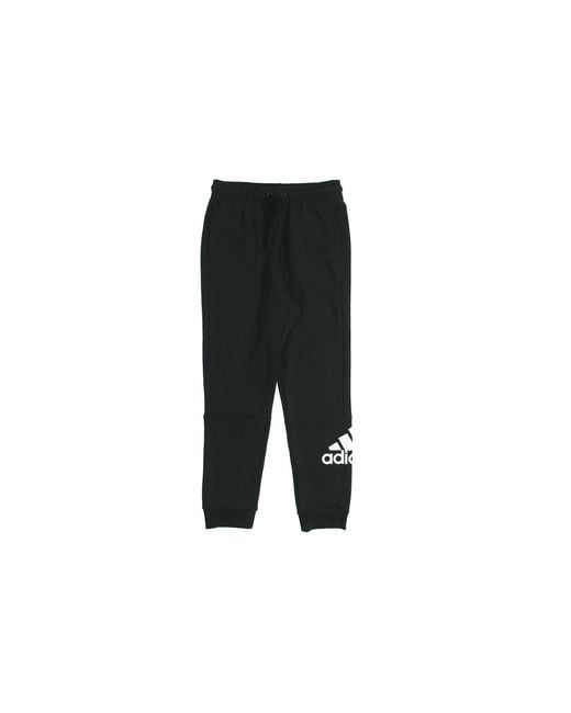 Adidas Black Stylish Knit Logo Bundle Feet Sports Long Pants for men
