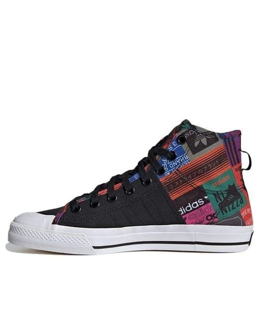 Adidas Blue Nizza Hi Rf for men