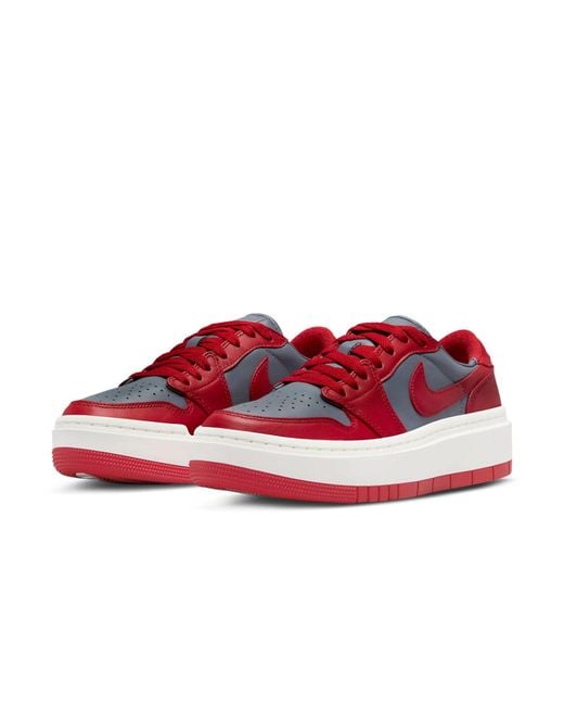 Nike Red Air 1 Elevate Low Dh7004-006 Sneaker Lifestyle Shoes
