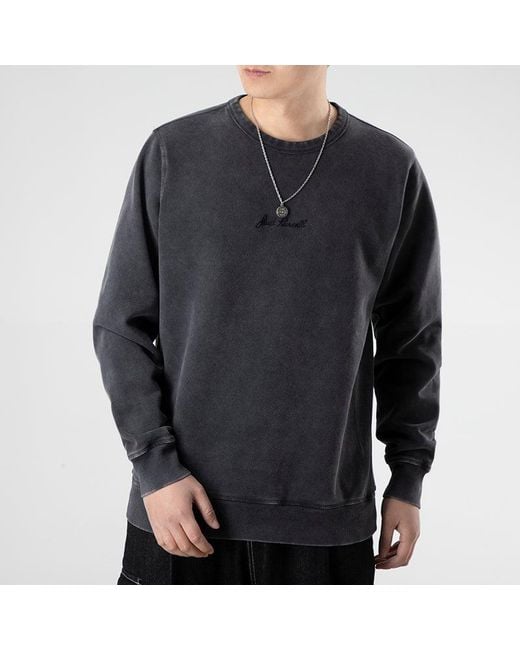 Converse Blue Jack Purcell Pullover Crewneck Sweatshirt for men