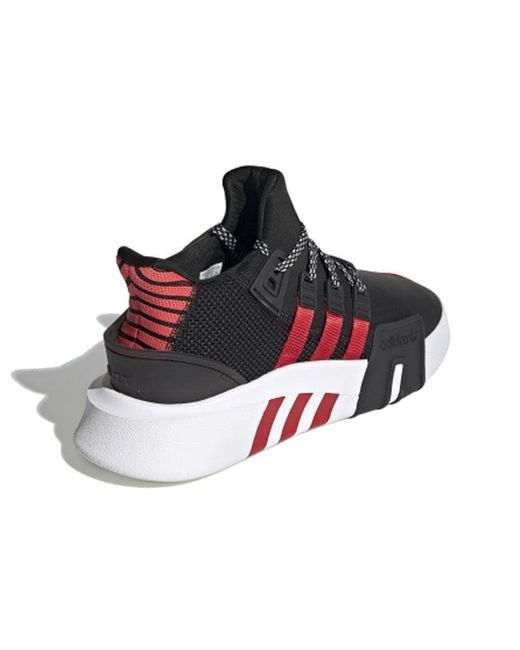 Adidas Black Eqt Bask Adv 'Scarlet' for men