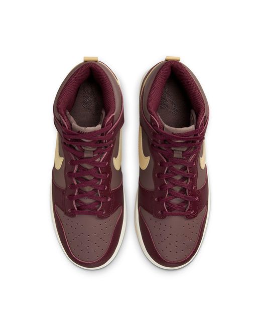 Nike Brown (Wmns) Dunk High 'Plum Eclipse'
