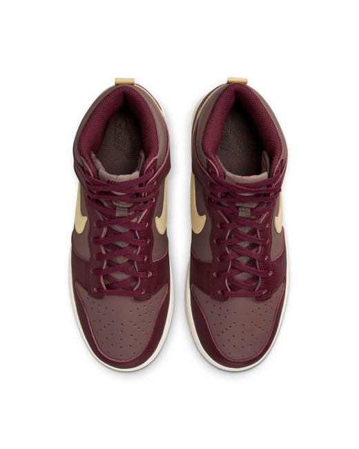 Nike Brown (Wmns) Dunk High 'Plum Eclipse'