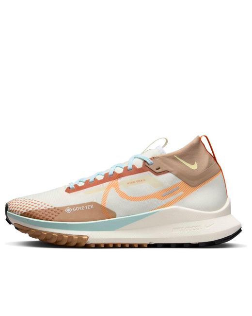 Nike Natural Pegasus Trail 4 Gore-Tex 'Pale Ivory Bright Mandarin' for men