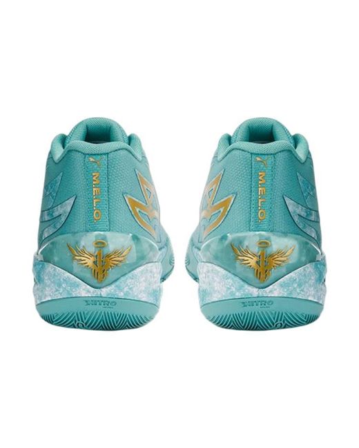 PUMA Blue Mb.02 Lamelo Ball 'Jade' for men
