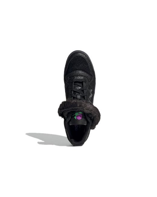 Adidas Black Forum Low Shoes 'Core Shock' for men