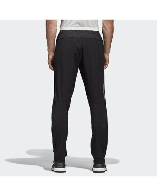Adidas Black Zipper Tatting Sports Pants for men