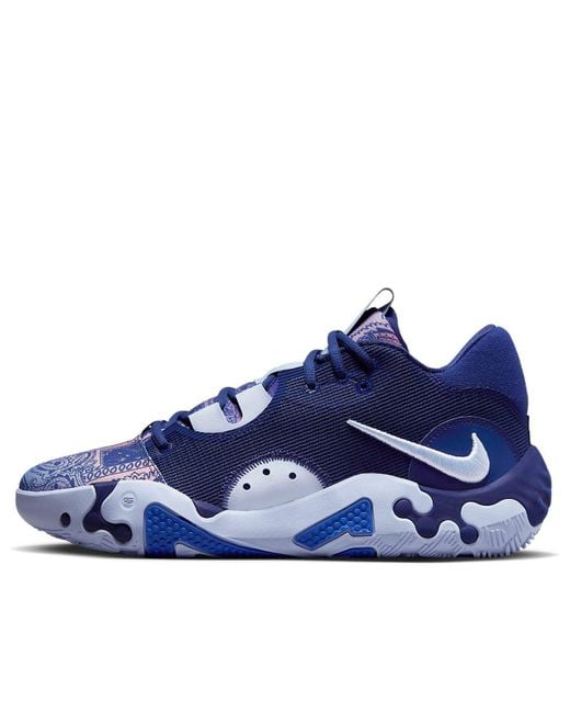 Nike Blue Pg 6 Ep Paisley' for men