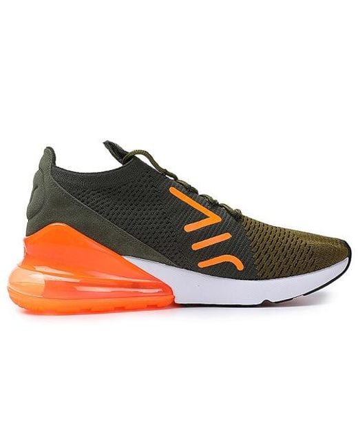 Nike Black Air Max 270 Flyknit Shoes for men