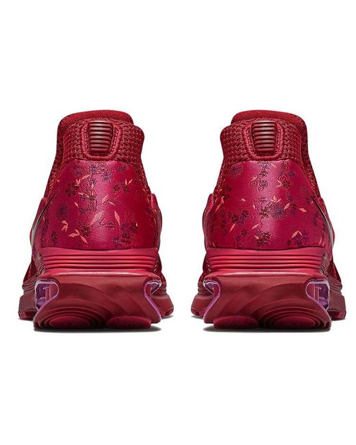 nike shox gravity womens red
