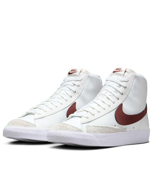 Nike White Blazer Mid '77 Vintage 'Summit Dark Pony' for men