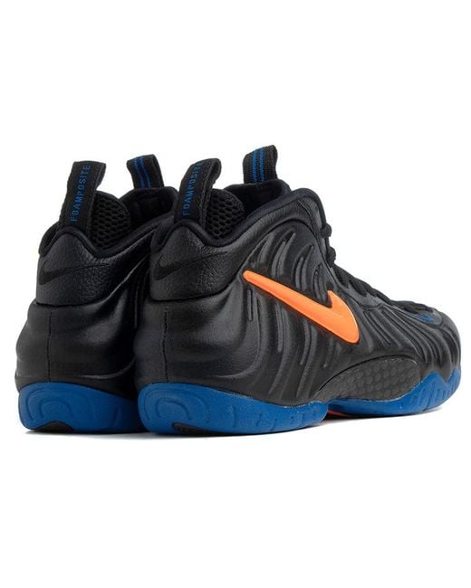Nike Blue Air Foamposite Pro 'Knicks' for men