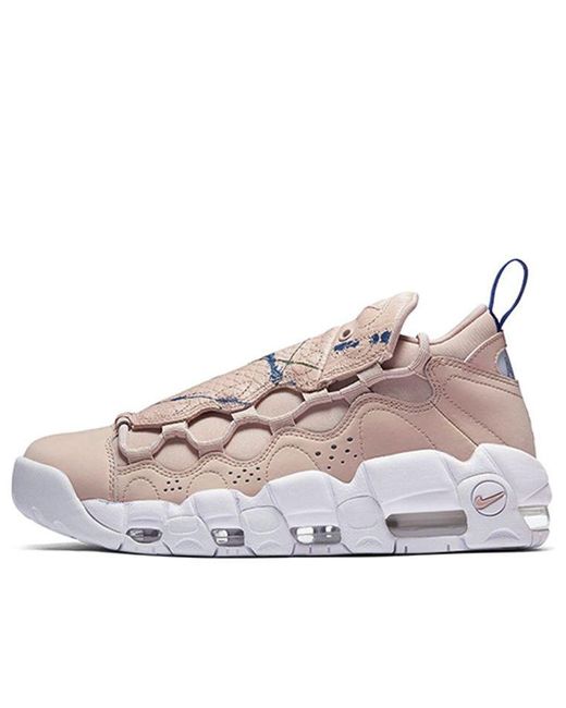 Nike Air More Money 'particle Beige' in Pink | Lyst