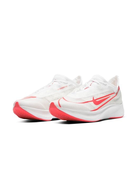 Nike Wmns Zoom Fly 3 Laser Crimson in White Lyst UK
