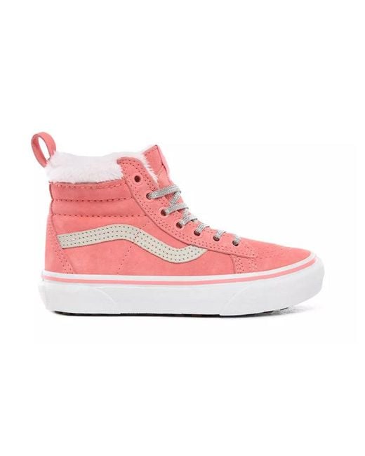 Vans Pink Sk8-Hi Mte Kids for men
