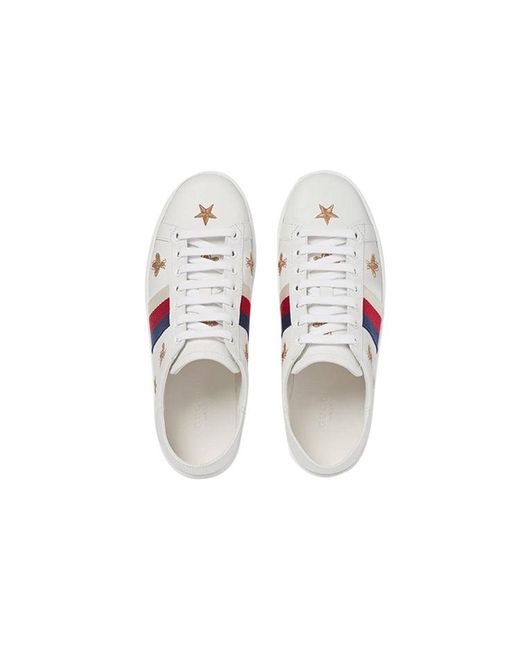 Gucci White (Wmns) Ace 'Bees And Stars'