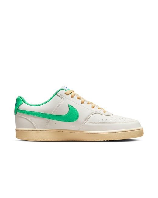 Nike Green Court Vision Lo 'Sail Electric' for men