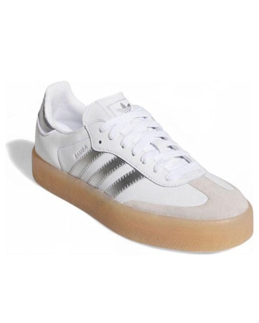 Adidas White (Wmns) Sambae Gum'