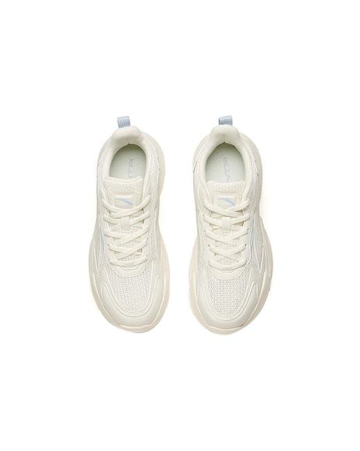 Anta White (Wmns) Life Series Sneakers 'Ivory'