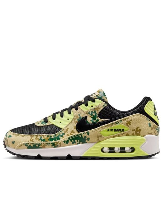 Nike Natural Air Max 90 'Camo Pack Light Lemon Twist' for men