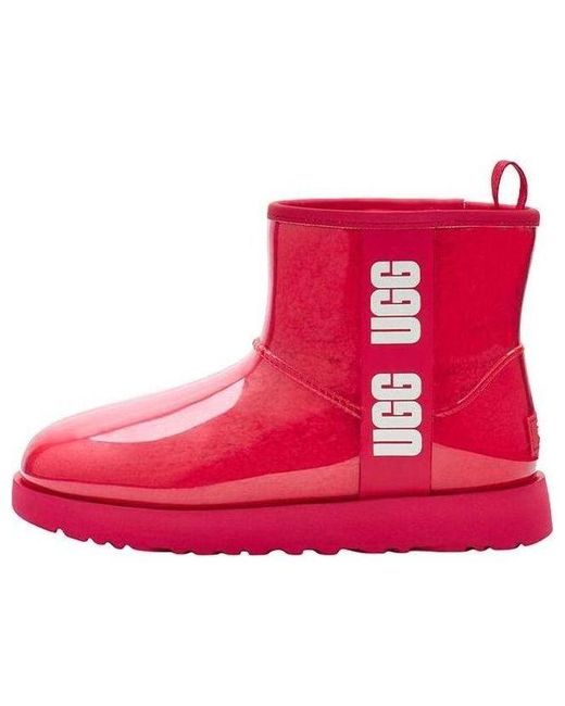 Ugg Red (Wmns) Classic Clear Mini