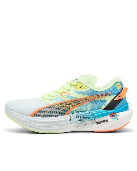 PUMA Blue Deviate Nitroâ 3 Marathon Series Running Shoes for men
