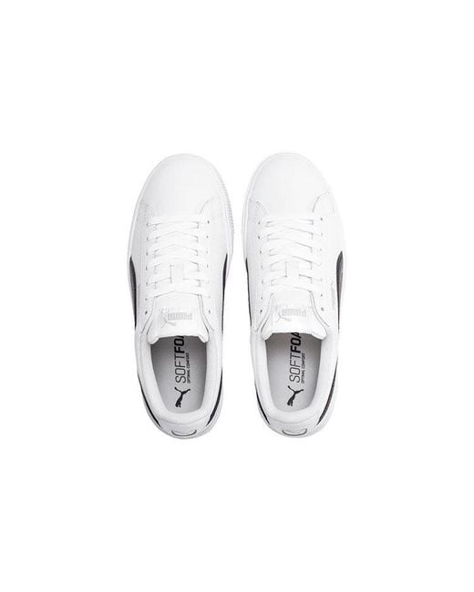 PUMA White (Wmns) Vikky Stacked