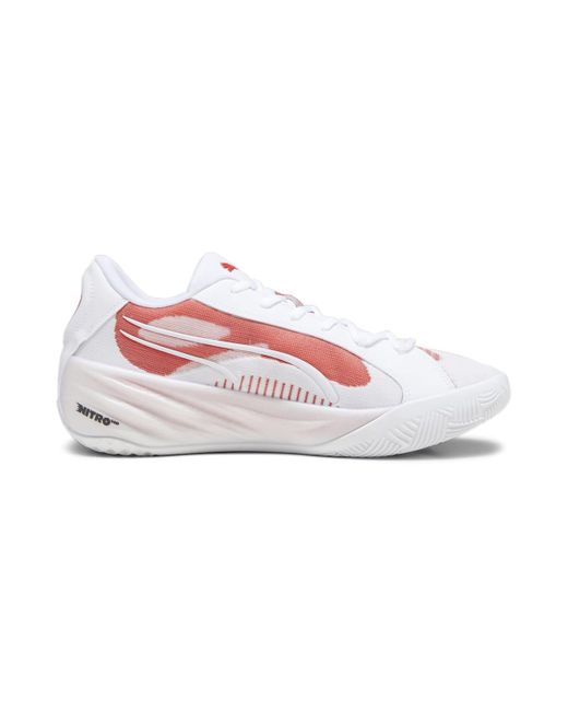 PUMA White All-Pro Nitro Team for men