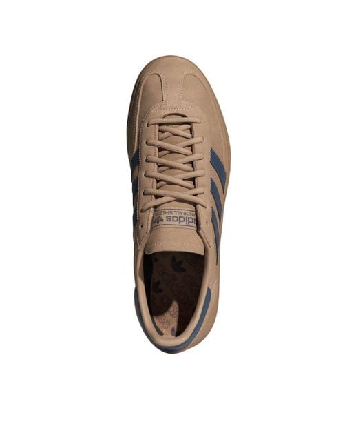 Adidas Brown Handball Spezial 'Warm Sandstone Preloved Ink' for men