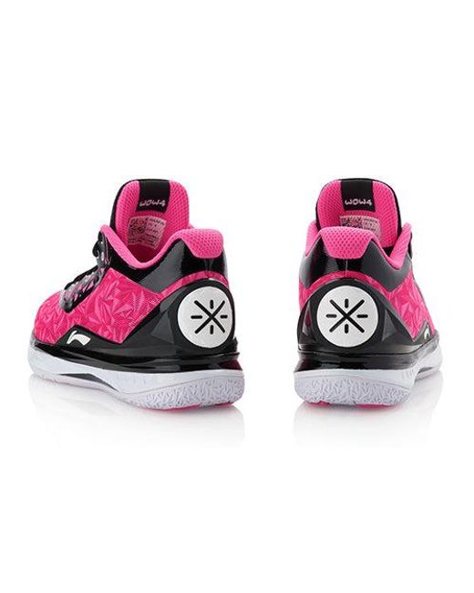 Li-ning Pink Way Of Wade 4 'Origami' for men