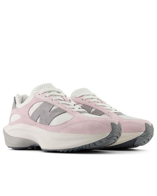 New Balance White Wrpd Runner 'Rose Sugar Slate' for men