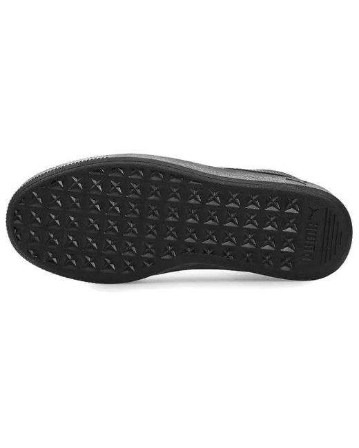 PUMA Black (Wmns) Vikky Stacked Mid Wtr Shoes