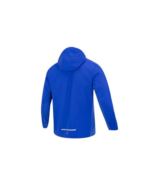 Adidas Blue Marathon Warm-up Running Jacket for men