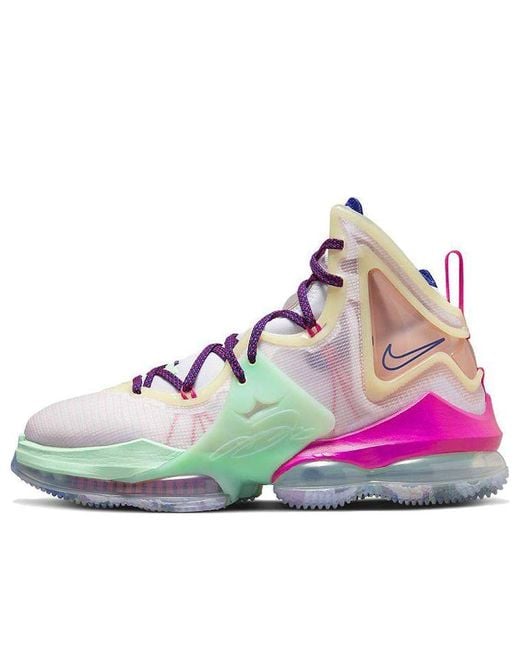 lebrons pink and blue